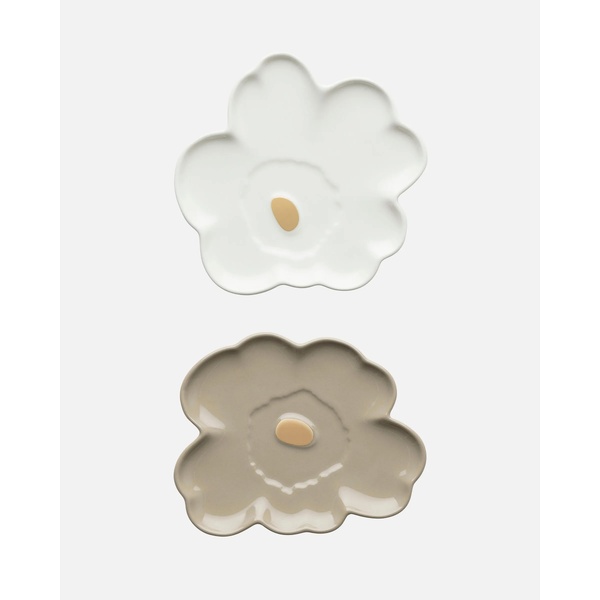 Marimekko Unikko Shape Plate 13cm 2pcs