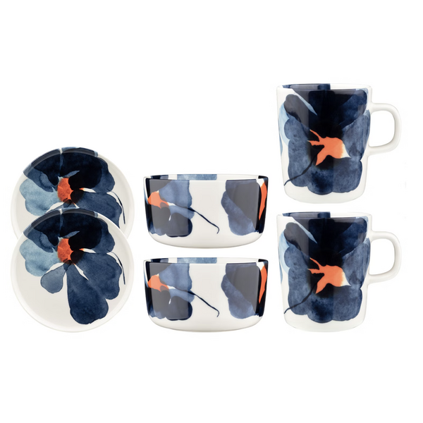 Marimekko Valssi Breakfast Set 6pcs