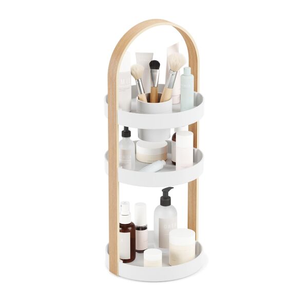 UMBRA Bellwood Cosmetic Organiser White/Natural