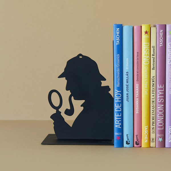 Bookend - Sherlock Black Metal