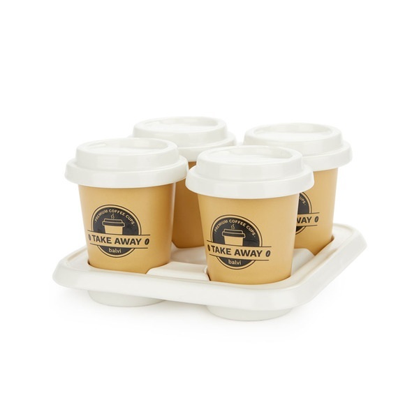 Balvi Takeaway Coffee Cup Set Porcelain