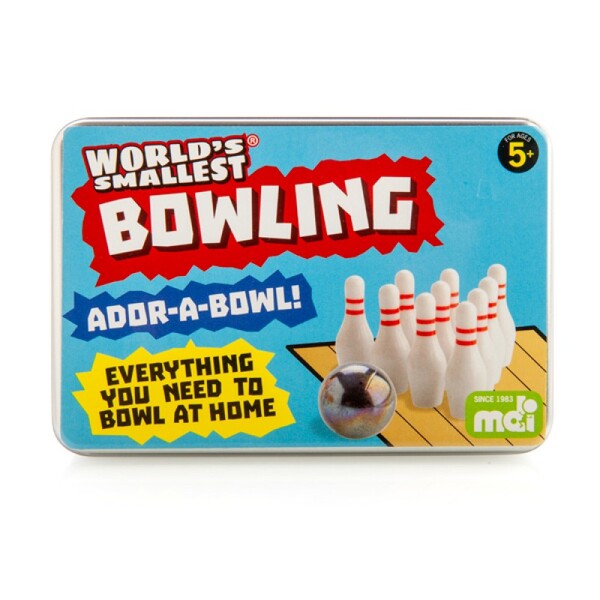 World's Smallest Bowling Set