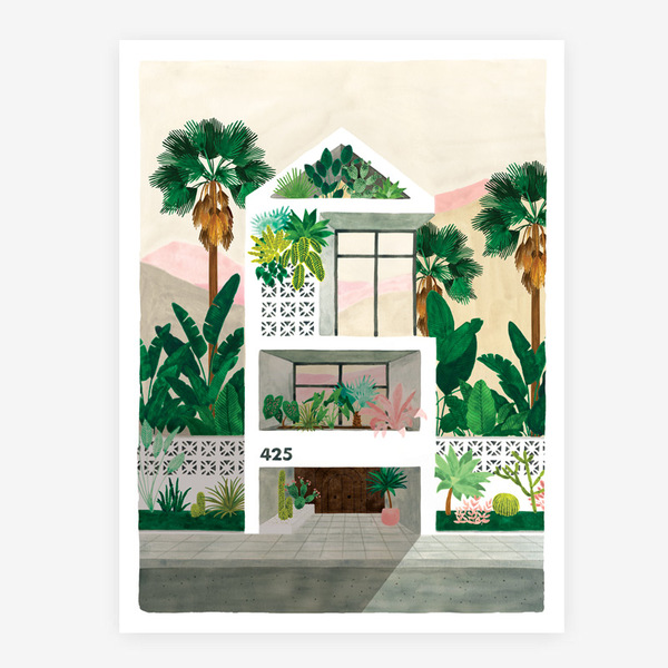 All The Ways To Say Botanical Kingdom Dream House Print 