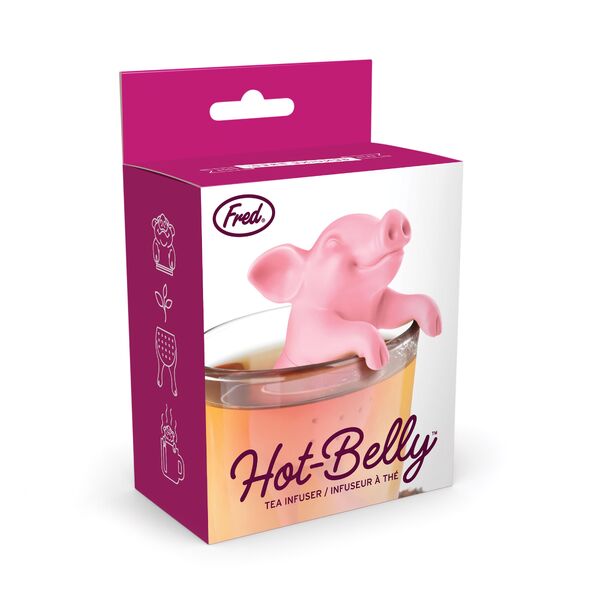 FRED Hot Belly Pig Tea Infuser