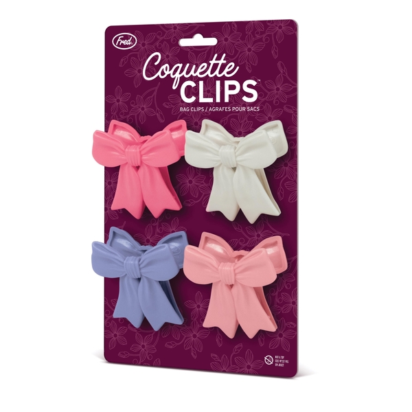 Coquette Clips - Bag Clips Set of 4