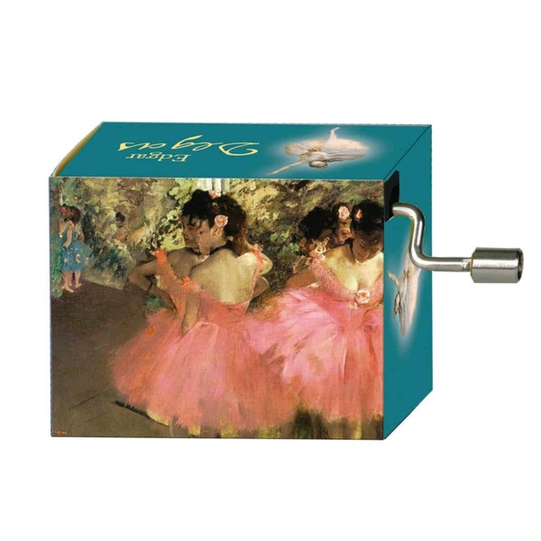 Music Box – Spring – Degas – Pink Dancers