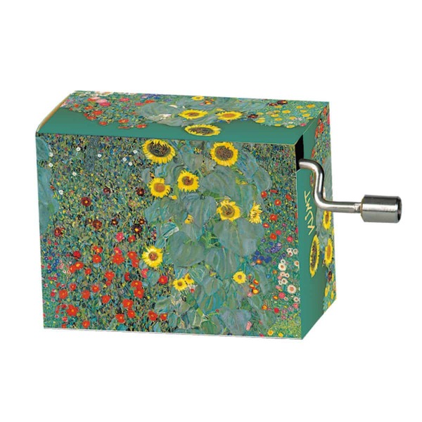 Music Box – Free as the Wind – Klimt – Garden Sunflowers