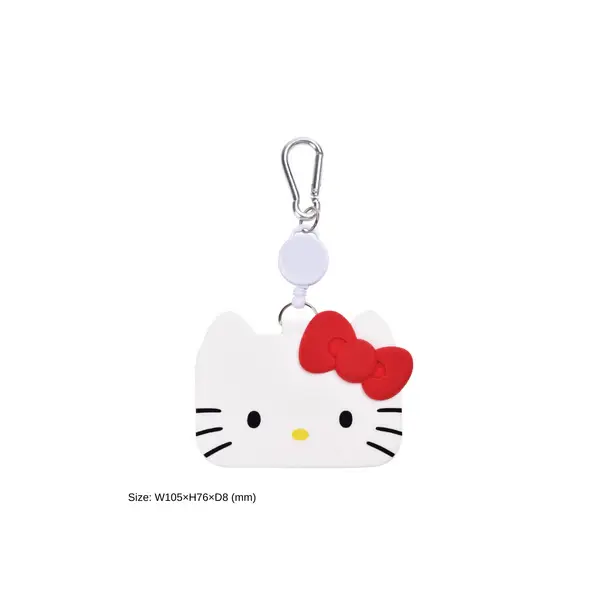 Hello Kitty Pass Case White