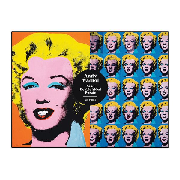 Andy Warhol Marilyn Double Side Puzzle 500pcs