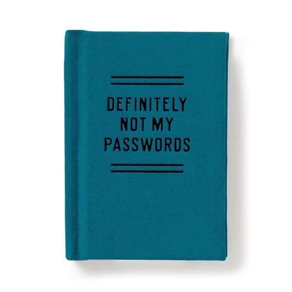 Definitely Not My Passwords - Password Diary