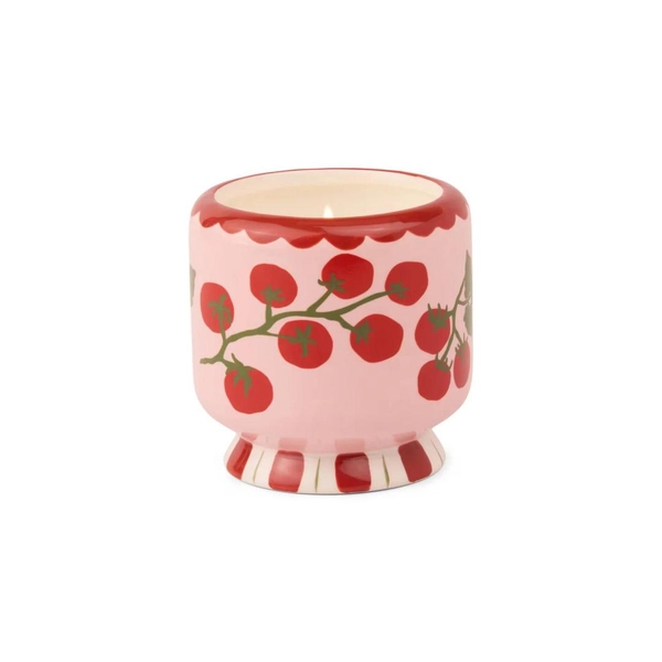 Paddywax Adopo Tomato Vine Ceramic Candle Heirloom Tomato