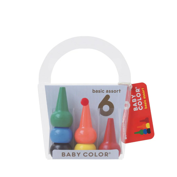 Baby Color Basic 6 Crayons