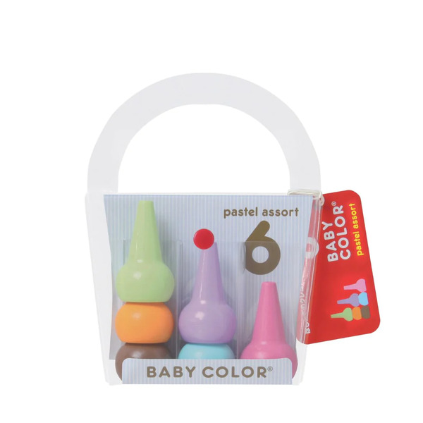 Baby Color Pastel 6 Crayons