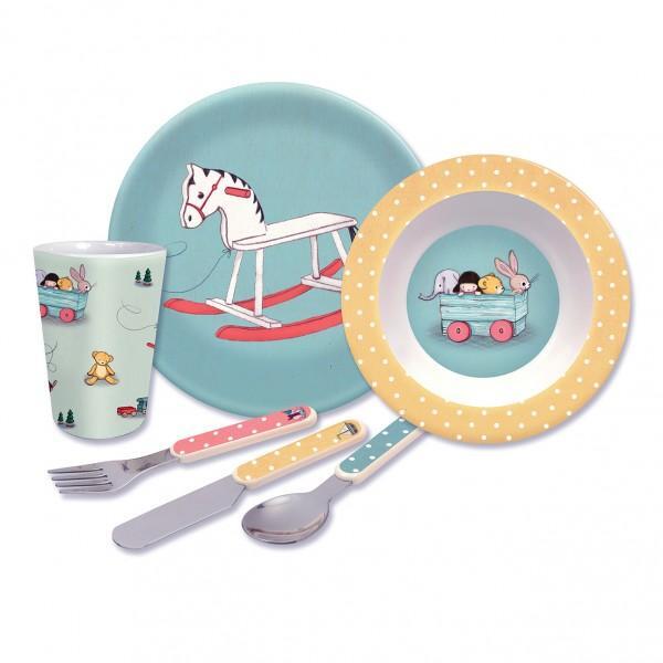 Belle & Boo Dinner Set Toy Box Design 6pcs