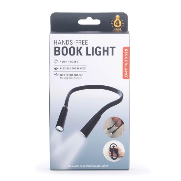 Kikkerland Hands Free Book Light