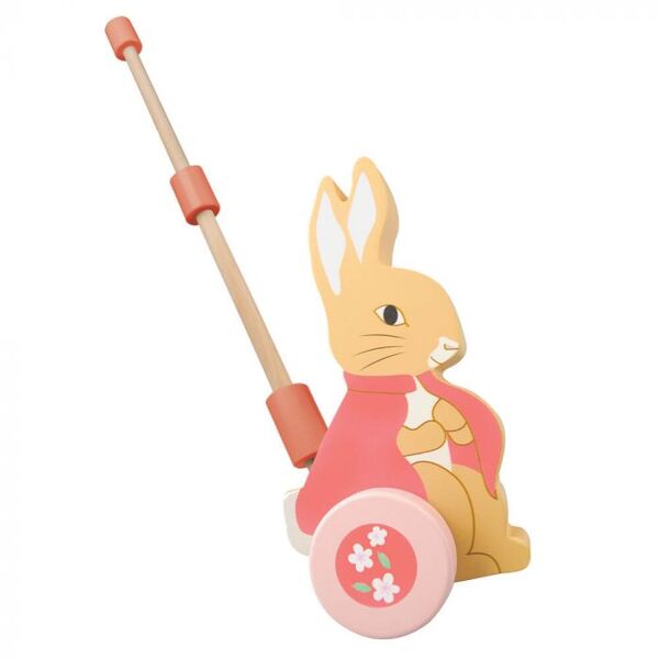 Peter Rabbit Flopsy Wooden Push Along