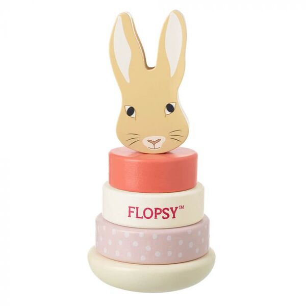 Peter Rabbit Flopsy Wooden Stacking Ring