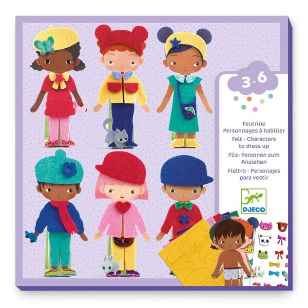 Djeco Soft Dress Up Collage Set