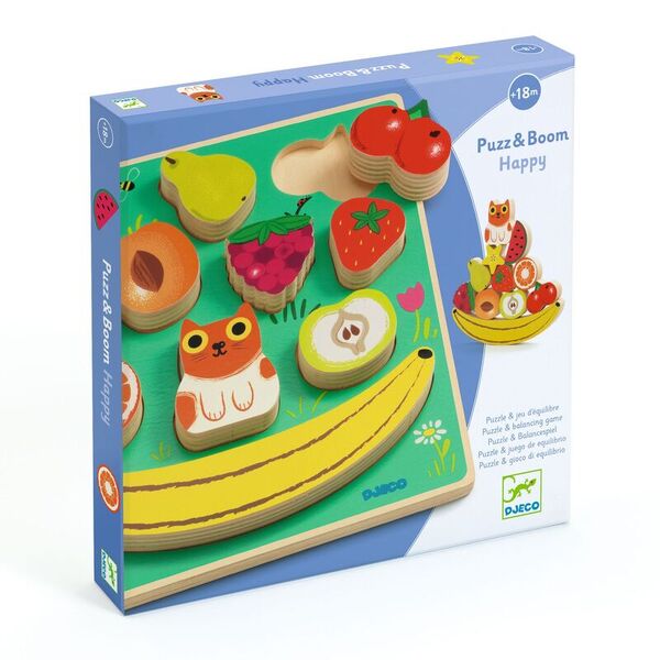 Djeco Puzz and Boom Wooden Puzzle