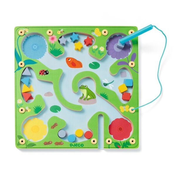 Djeco 1 piece FroggyMaze with magnetic pen