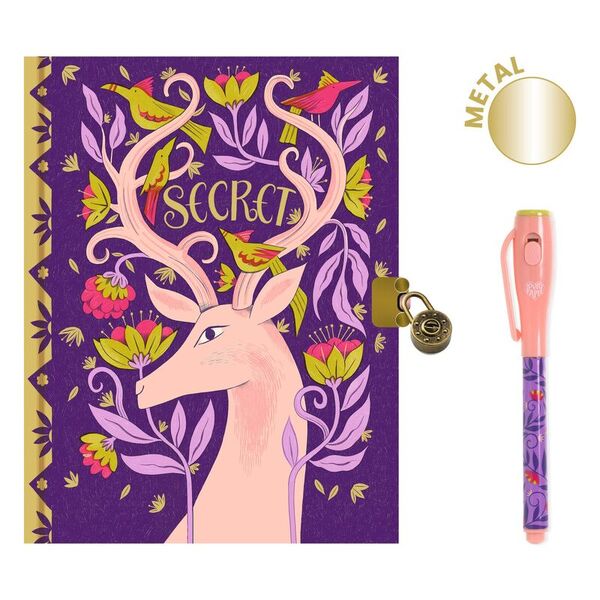 Djeco Melissa Secret Notebook With Magic Pen