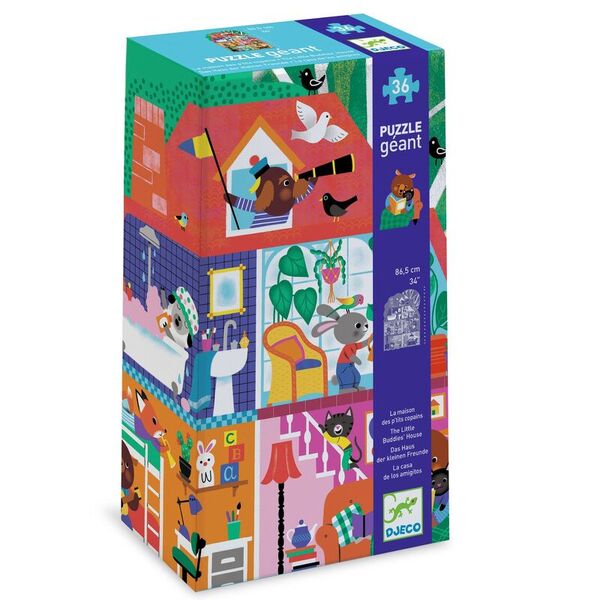 Djeco The Little Buddies Giant Puzzle