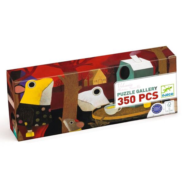 Djeco Volcania 350pc Gallery Puzzle with Poster