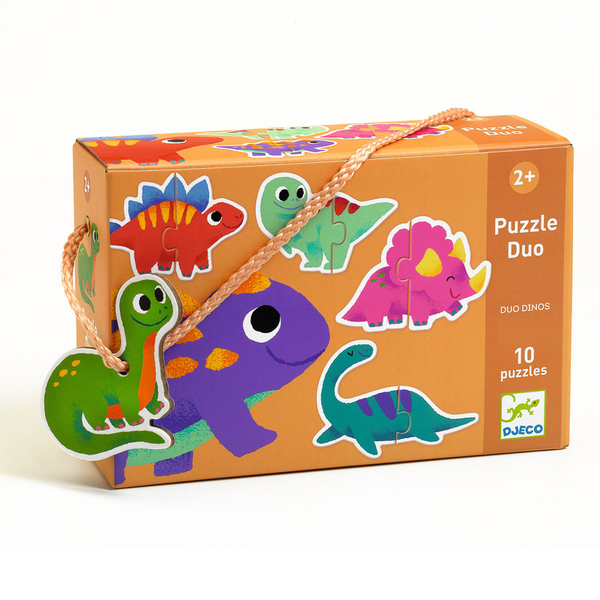 Djeco Duo Dinosaur 20pcs Puzzle