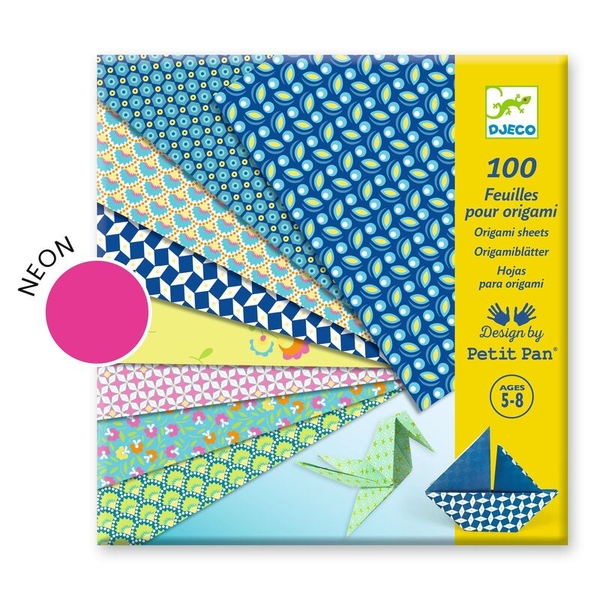 Djeco Natsu 100 Origami Sheets by Petit Pan