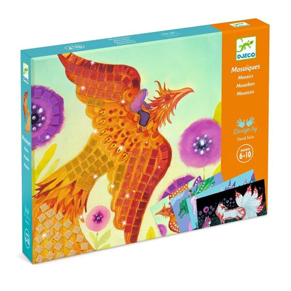 Djeco Mythical Creatures Collage Mosaic Set