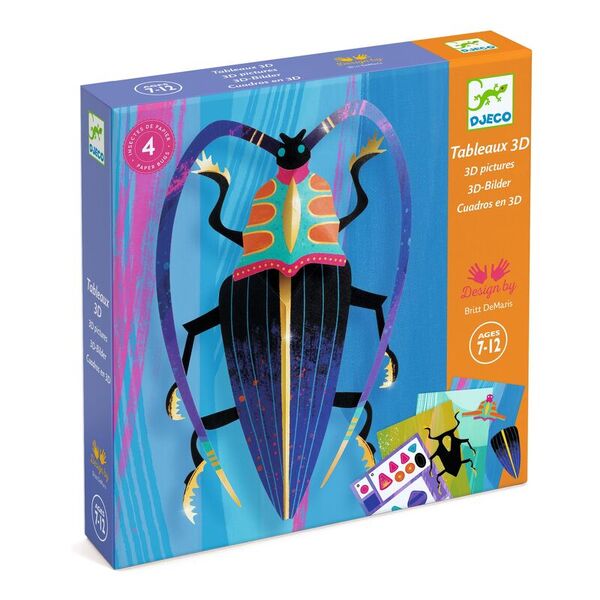 Djeco Bugs 3D Poster