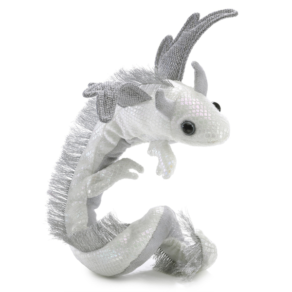 Folkmanis Pearl Dragon Wristlet Puppet