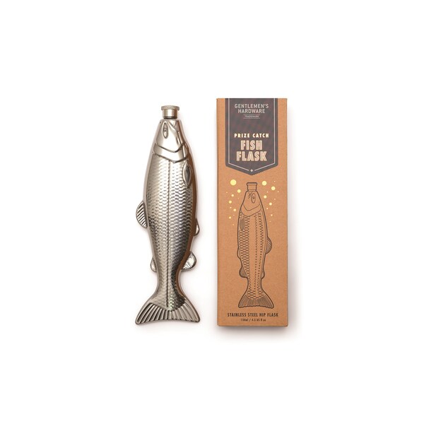 Gentlemen's Hardware Fish Flask