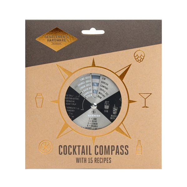 Gentlemen's Hardware Cocktail Compass