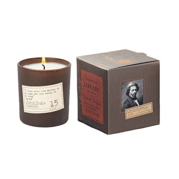 Paddywax Library Candle Frederick Douglass