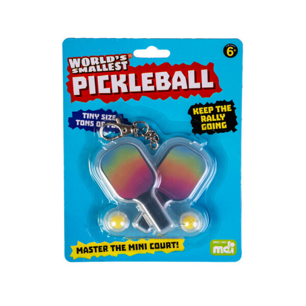 World's Smallest Pickleball Set