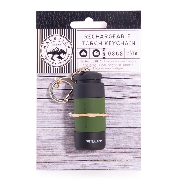 Rechargeable Torch Keychain