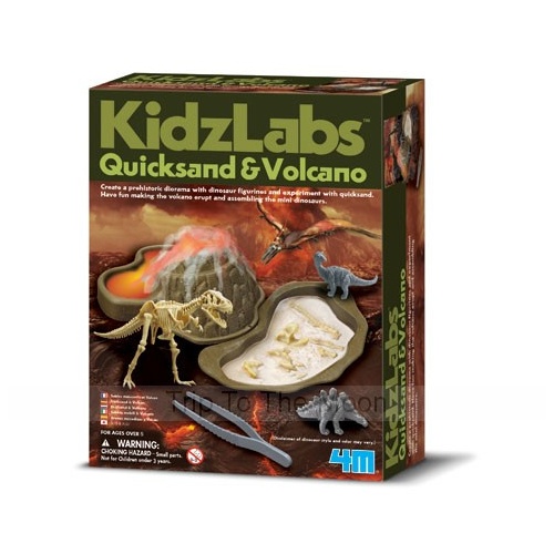 KidzLabs Quick Sand and Volcano