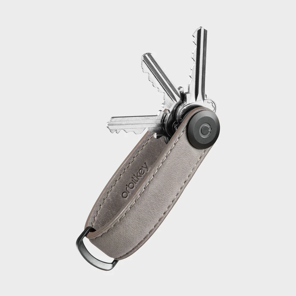 Orbitkey Key Organiser Crazy Horse Leather Driftwood