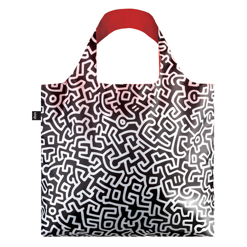 LOQI Reusable Shopping Bag Museum Collection Keith Haring Untitled