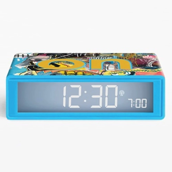 Lexon Flip Alarm Clock Jean-Michel Basquiat - (Untitled) Skull