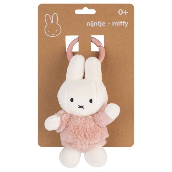 Miffy Fluffy Hanging Toy Pink