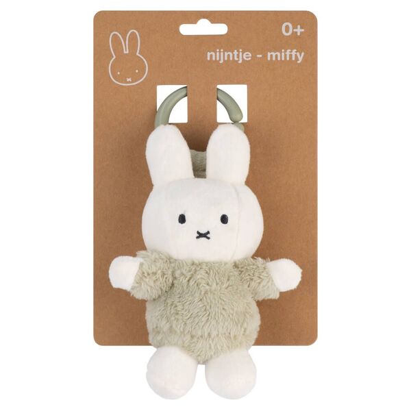 Miffy Fluffy Hanging Toy Green