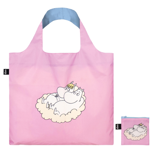 LOQI Reusable Shopping Bag- Moomin Cloud