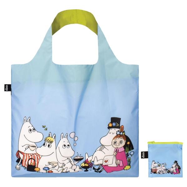 LOQI Reusable Shopping Bag Moomin Family