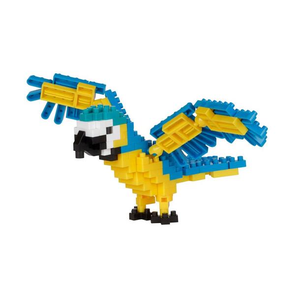 Nanoblock Blue and Yellow Macaw
