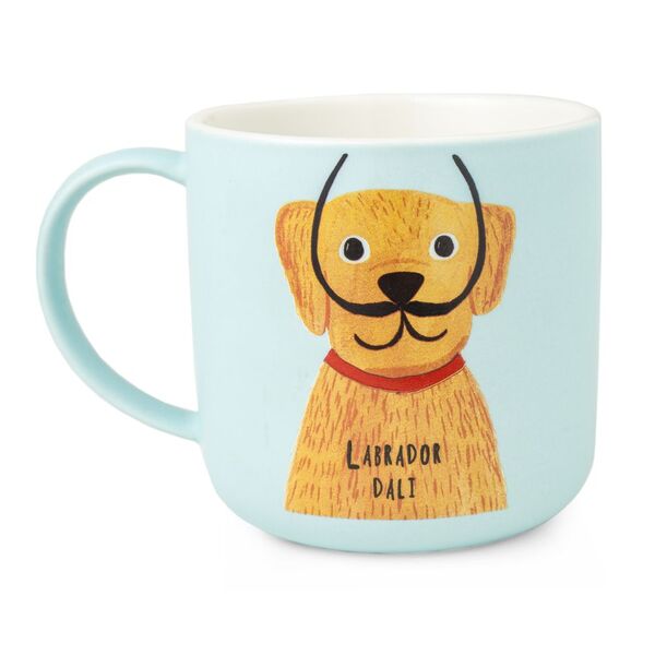 Niaski Bone China Cup Labrador Dali