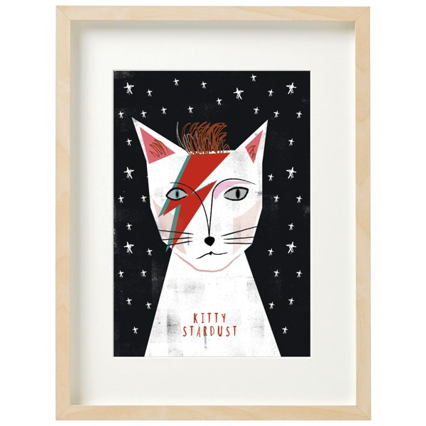 Niaski Art Print Kitty Stardust