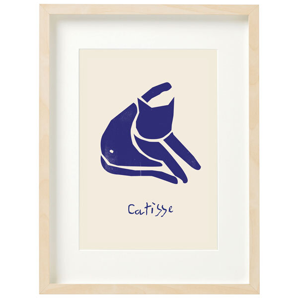 Art Print Catisse Blue