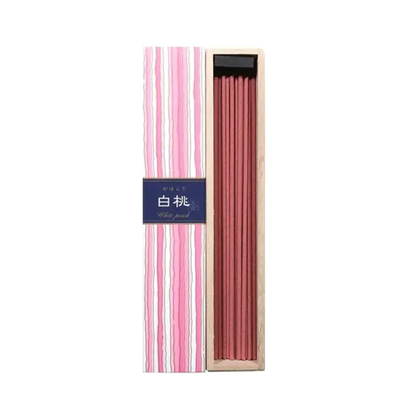 Nippon Kodo Kayuragi Incense Sticks White peach